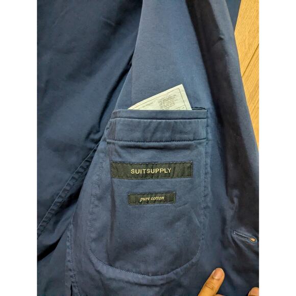 Suitsupply - Copenhagen Unstructured Blazer /40R / Blue - Picture 3 of 7